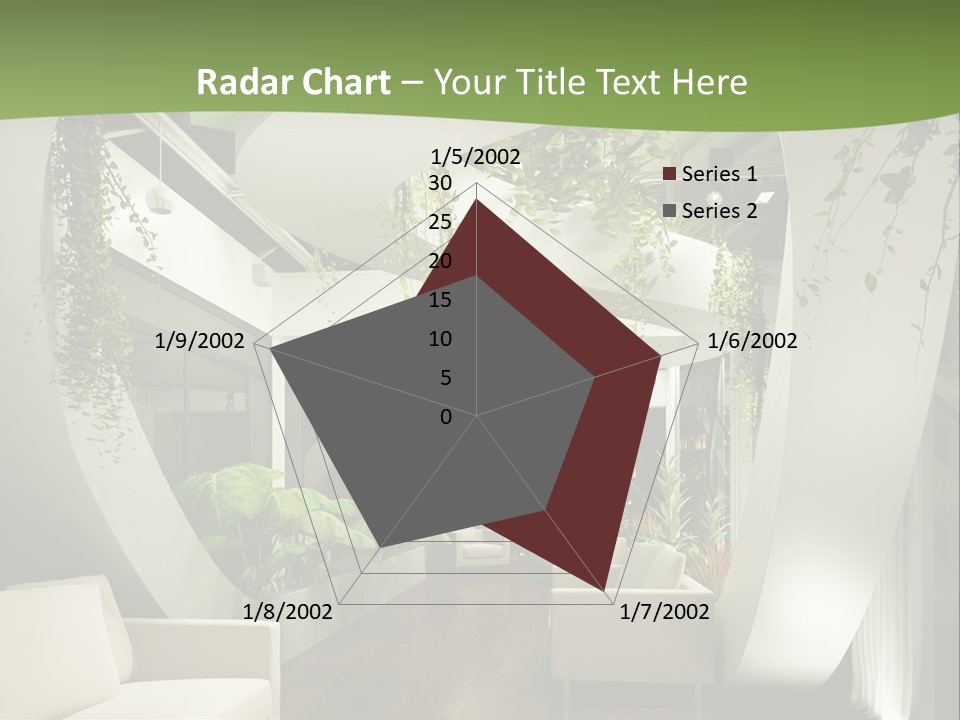 Apartment Sitzgruppe Sitzecke PowerPoint Template