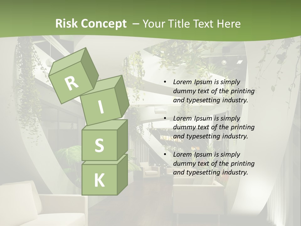 Apartment Sitzgruppe Sitzecke PowerPoint Template