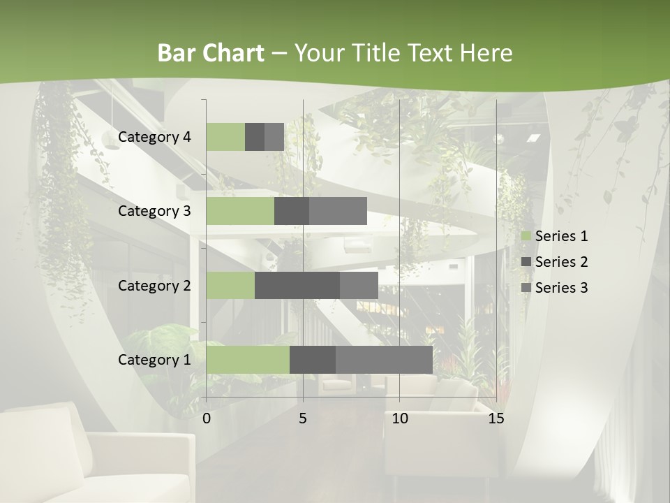 Apartment Sitzgruppe Sitzecke PowerPoint Template