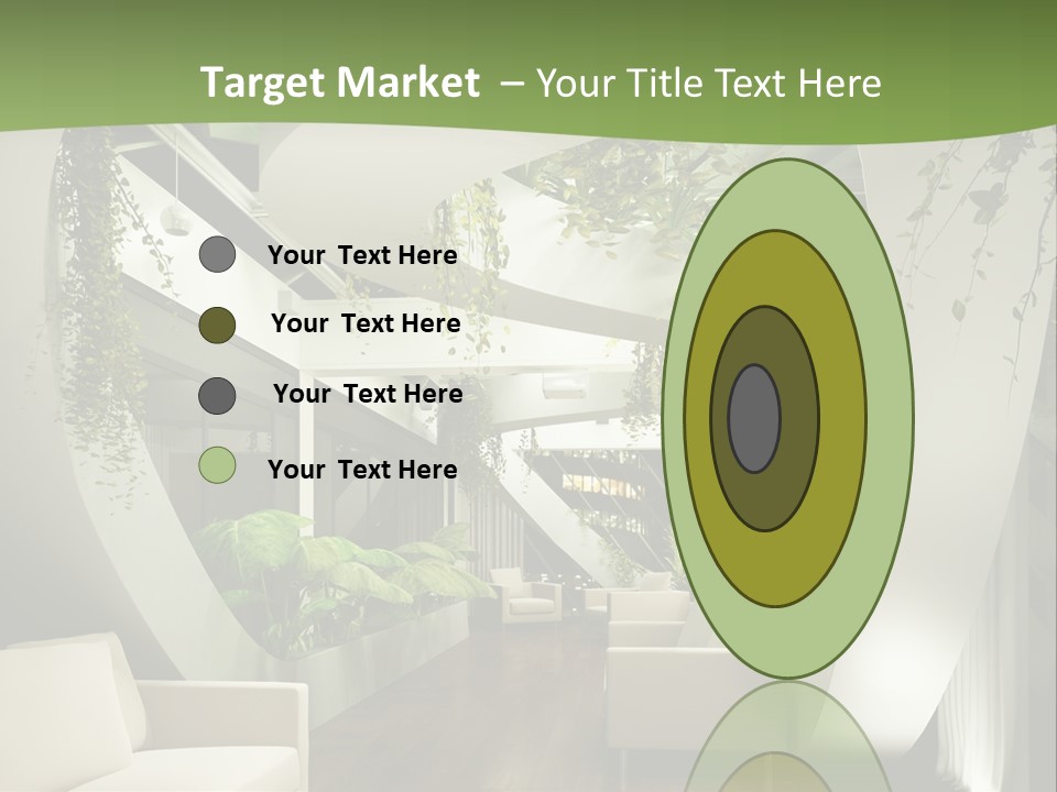 Apartment Sitzgruppe Sitzecke PowerPoint Template