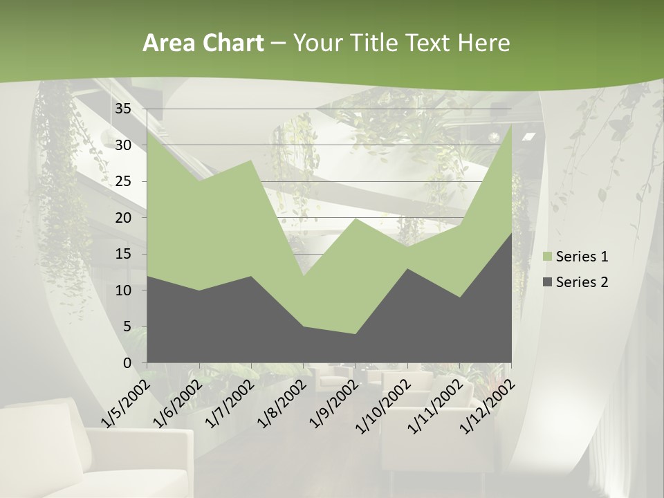 Apartment Sitzgruppe Sitzecke PowerPoint Template