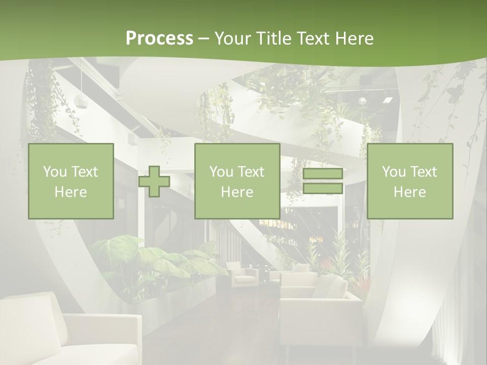 Apartment Sitzgruppe Sitzecke PowerPoint Template