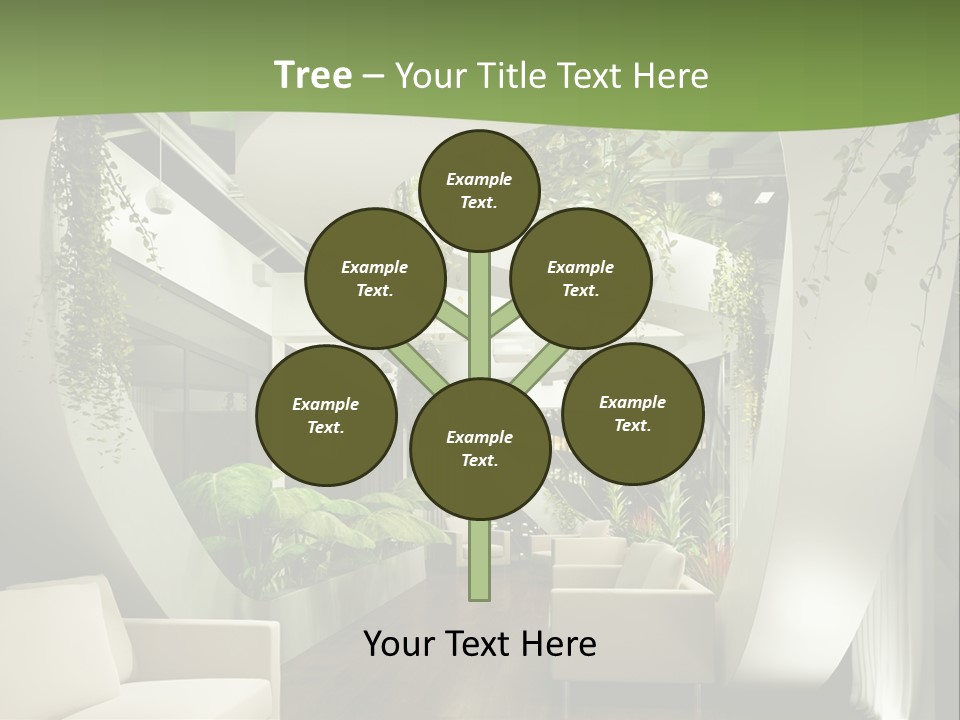 Apartment Sitzgruppe Sitzecke PowerPoint Template