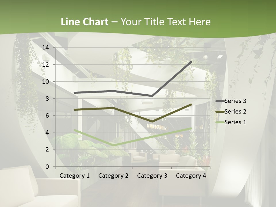 Apartment Sitzgruppe Sitzecke PowerPoint Template