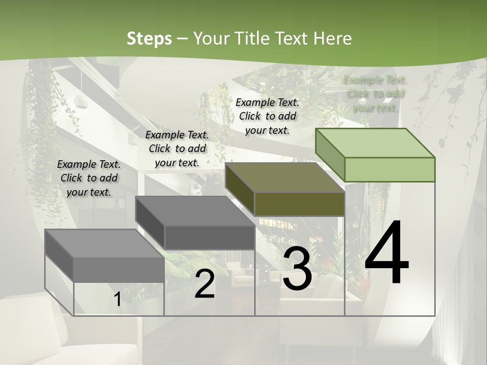 Apartment Sitzgruppe Sitzecke PowerPoint Template