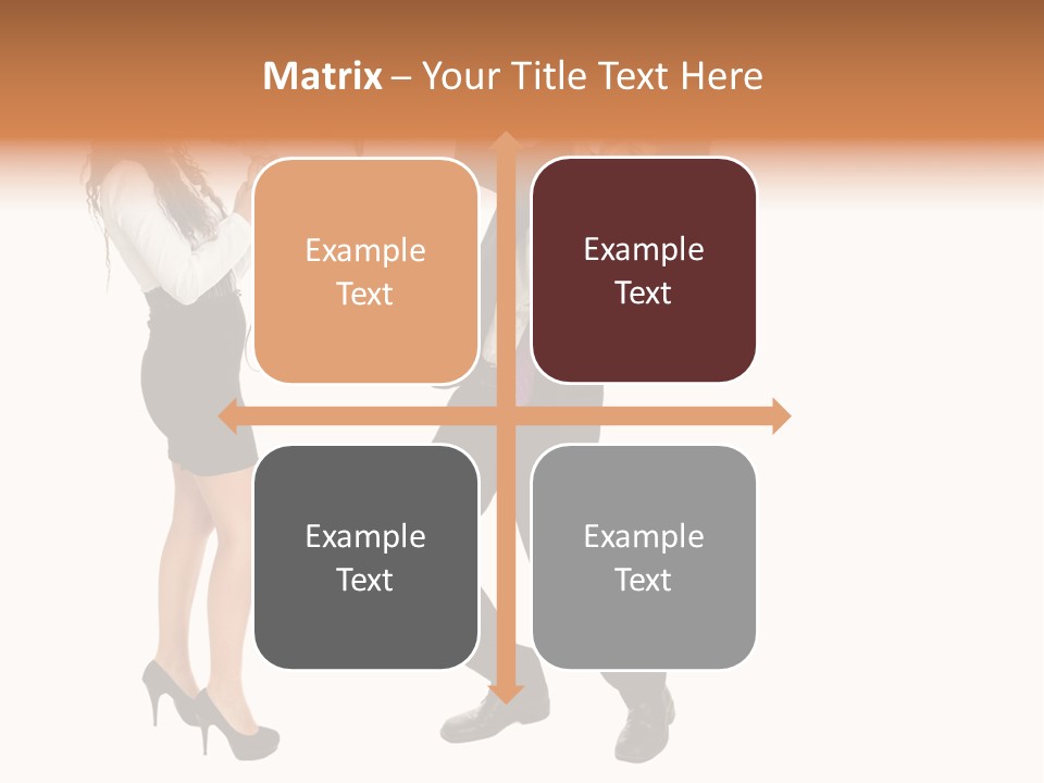 Yell Terrified Female PowerPoint Template