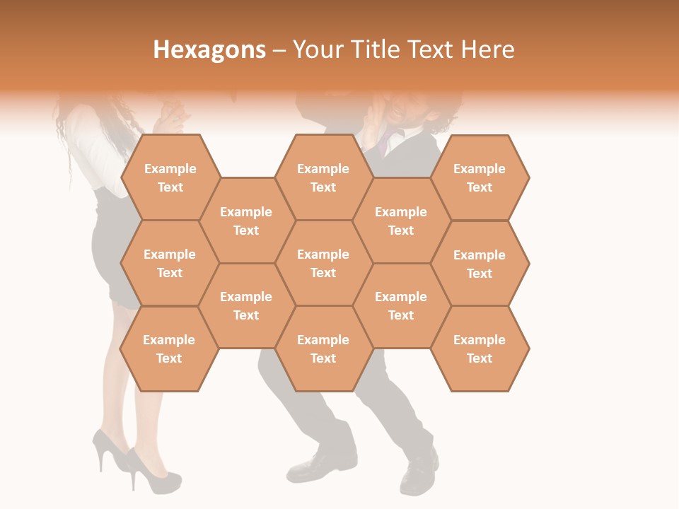 Yell Terrified Female PowerPoint Template