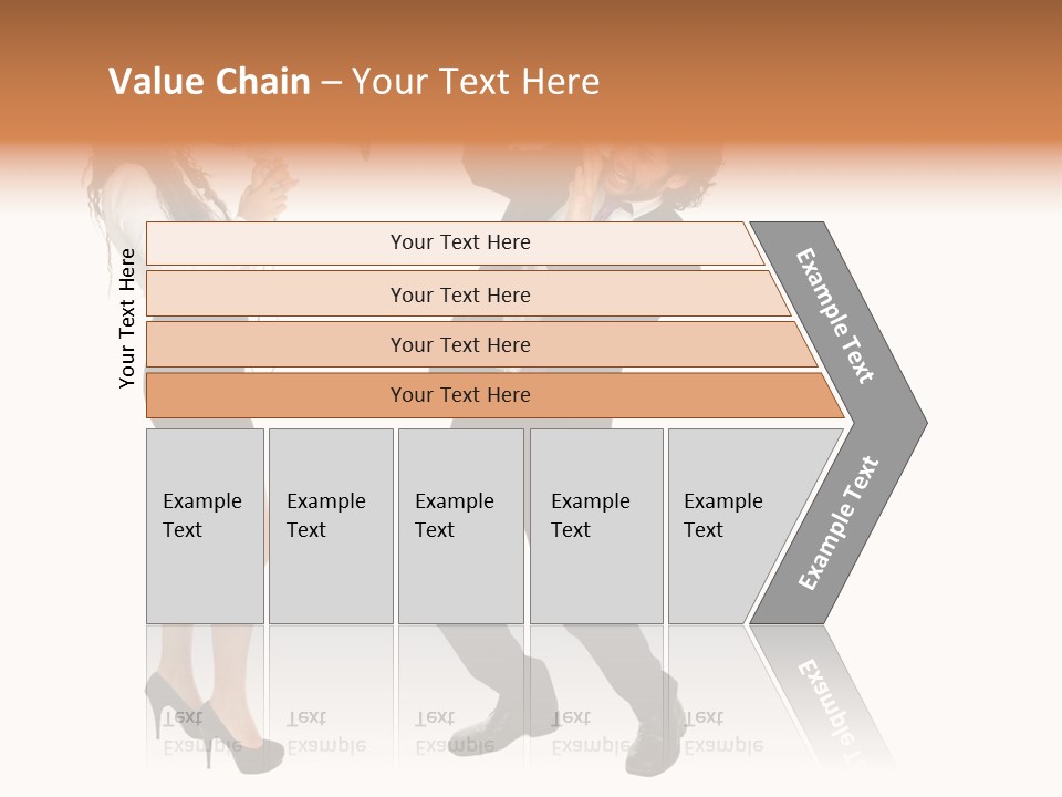 Yell Terrified Female PowerPoint Template
