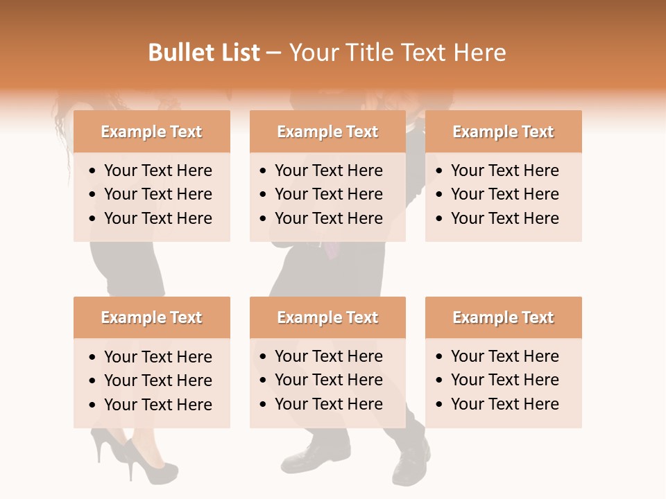 Yell Terrified Female PowerPoint Template