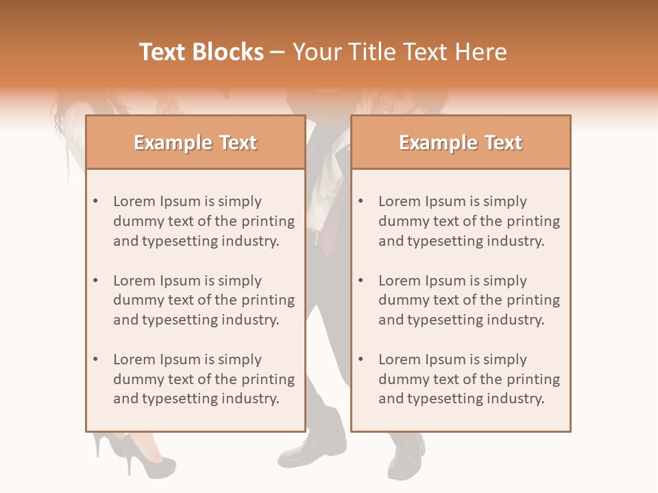 Yell Terrified Female PowerPoint Template