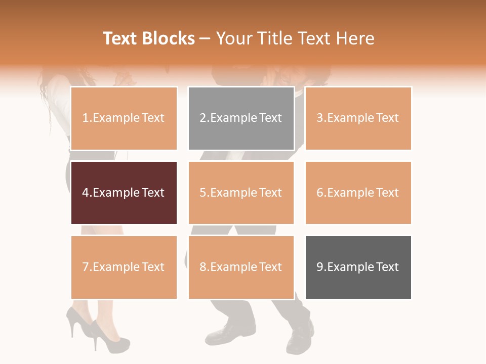 Yell Terrified Female PowerPoint Template