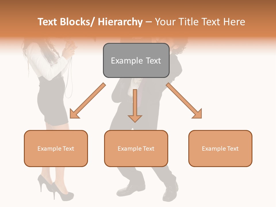 Yell Terrified Female PowerPoint Template