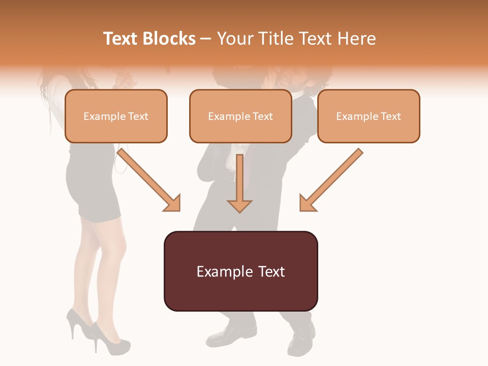 Yell Terrified Female PowerPoint Template