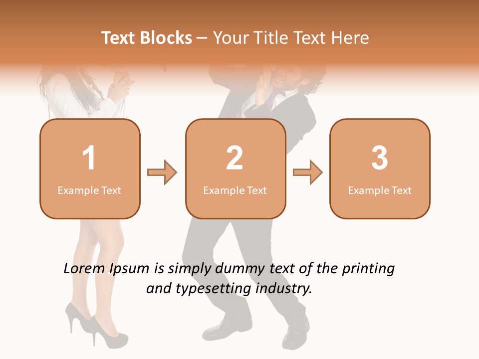 Yell Terrified Female PowerPoint Template