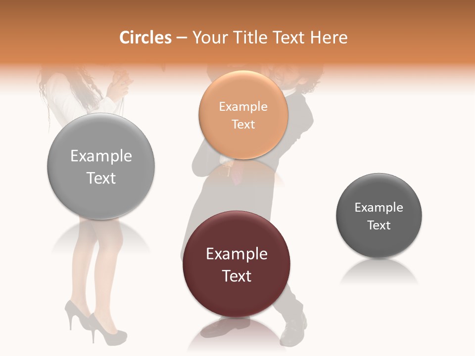 Yell Terrified Female PowerPoint Template