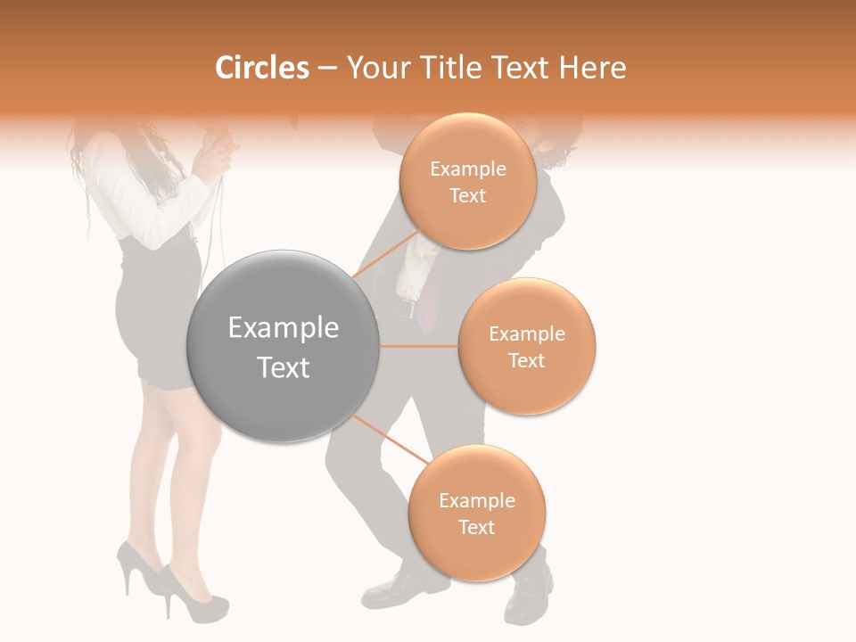 Yell Terrified Female PowerPoint Template