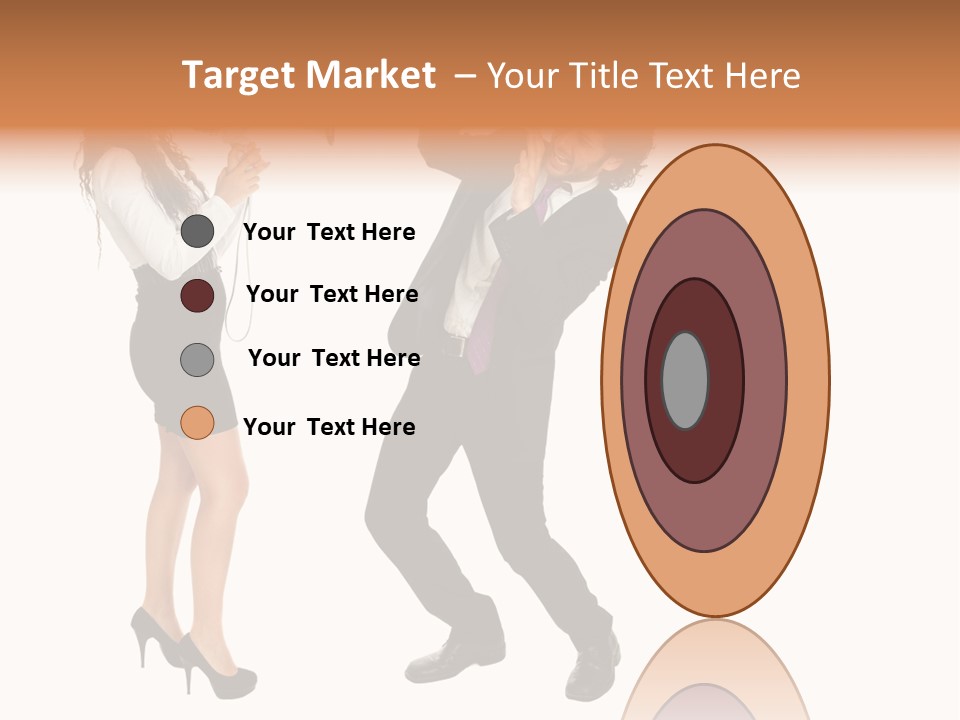 Yell Terrified Female PowerPoint Template