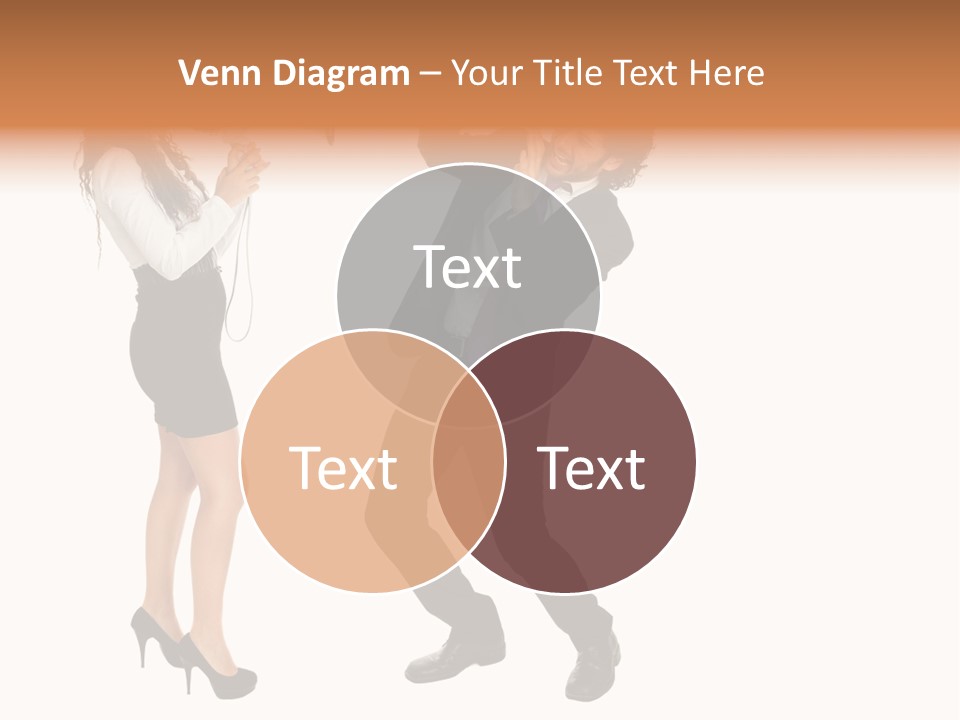 Yell Terrified Female PowerPoint Template