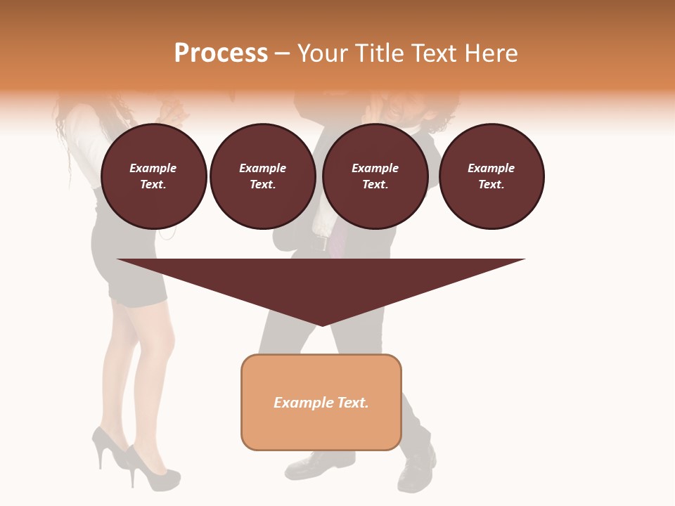 Yell Terrified Female PowerPoint Template