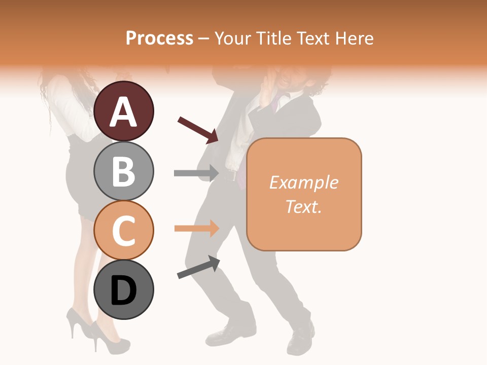 Yell Terrified Female PowerPoint Template