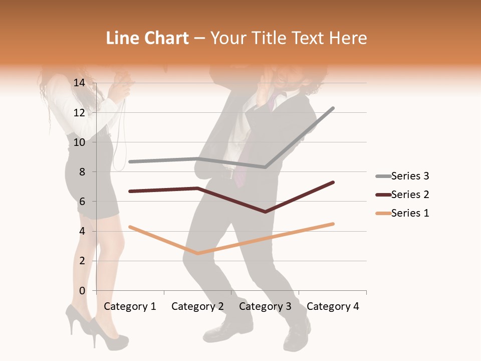 Yell Terrified Female PowerPoint Template