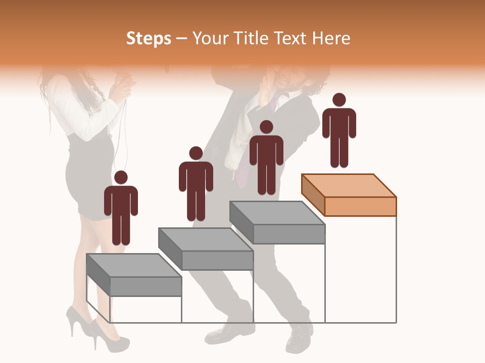 Yell Terrified Female PowerPoint Template