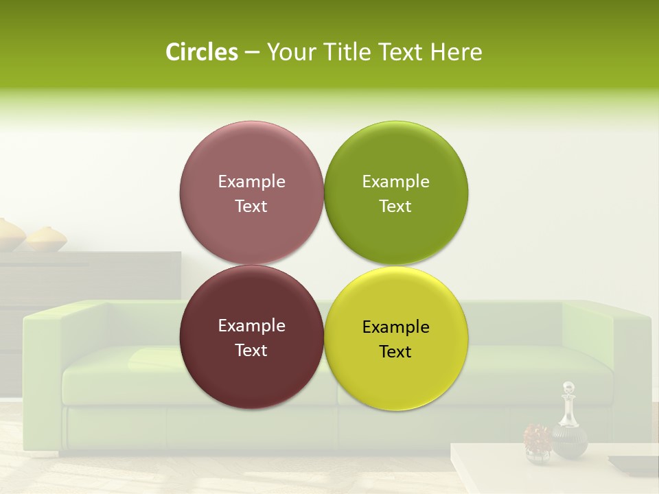 Colorful Design Interior PowerPoint Template