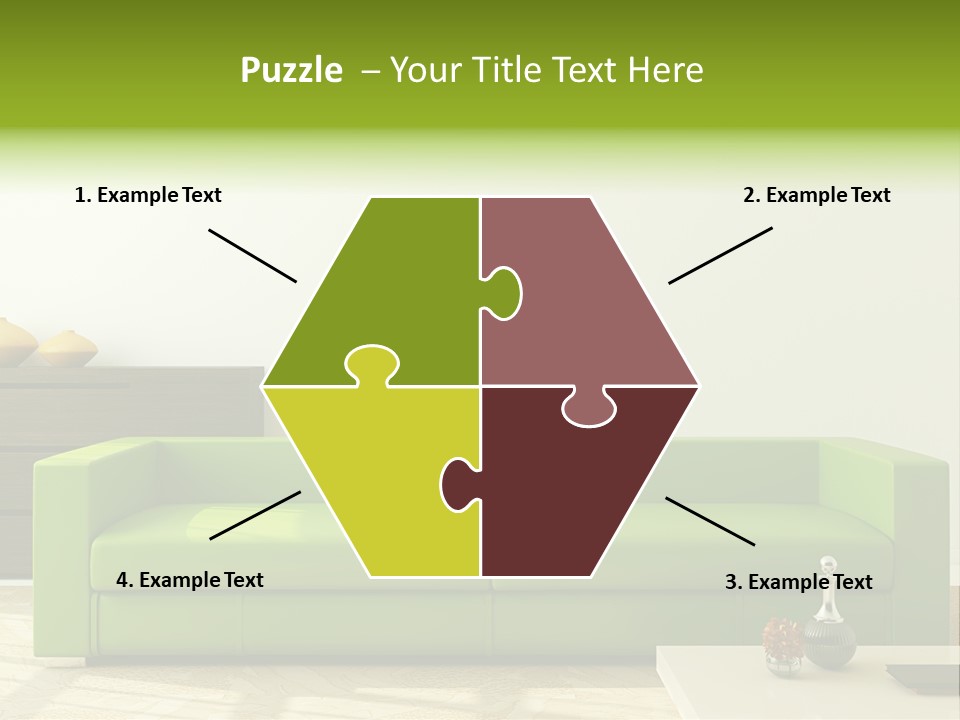 Colorful Design Interior PowerPoint Template