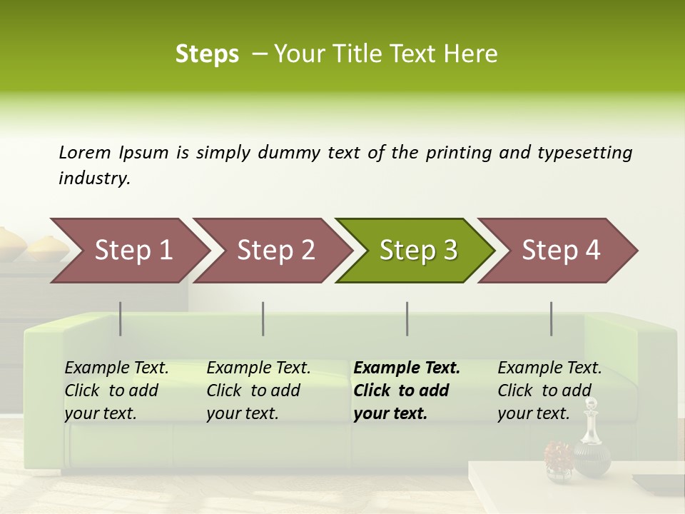 Colorful Design Interior PowerPoint Template