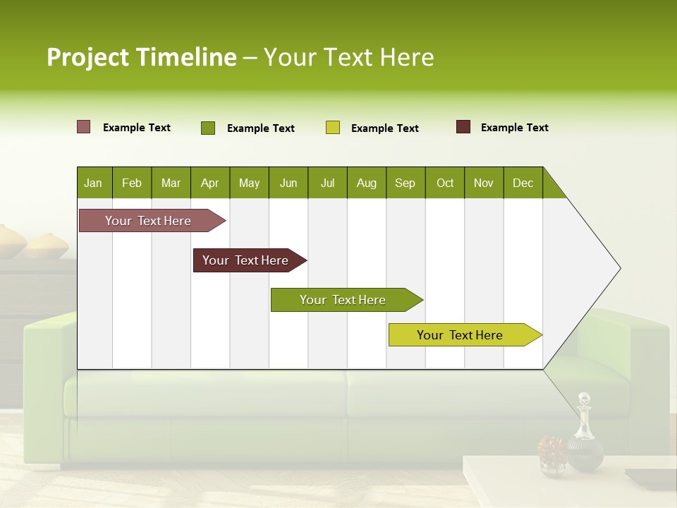 Colorful Design Interior PowerPoint Template