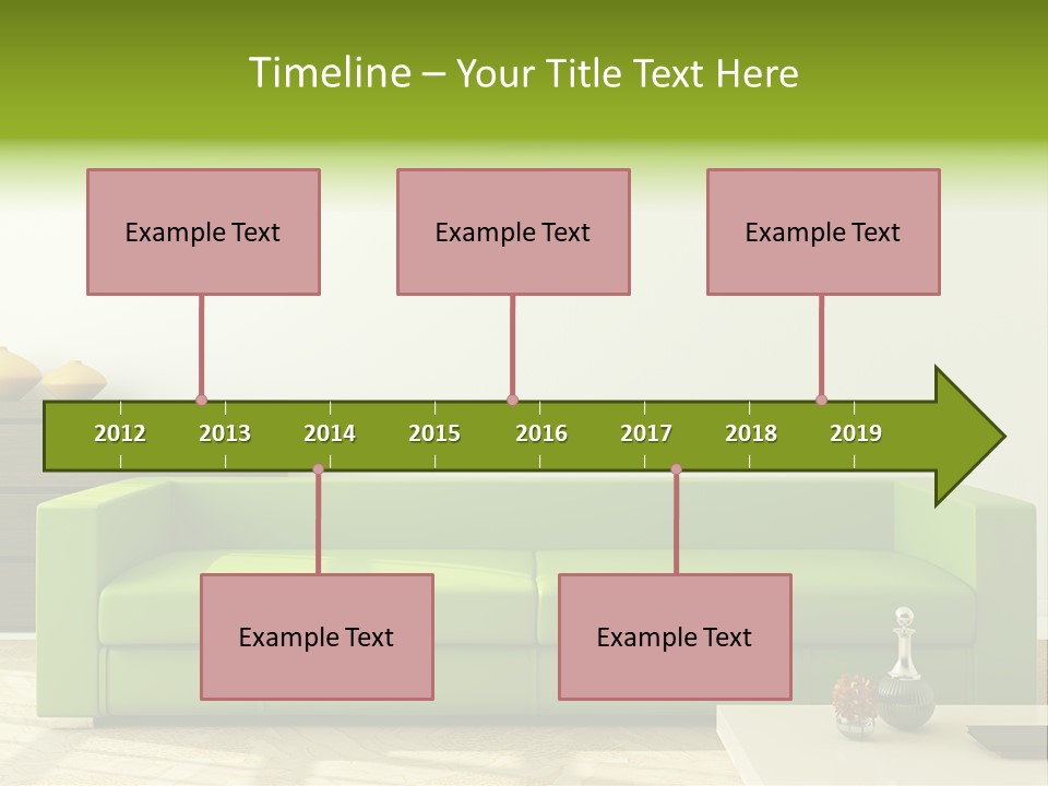Colorful Design Interior PowerPoint Template