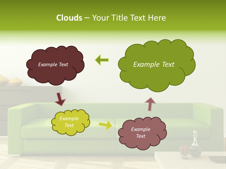 Colorful Design Interior PowerPoint Template