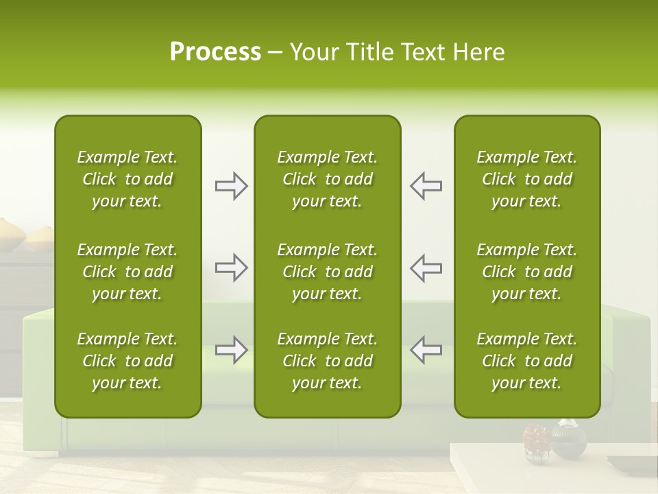 Colorful Design Interior PowerPoint Template