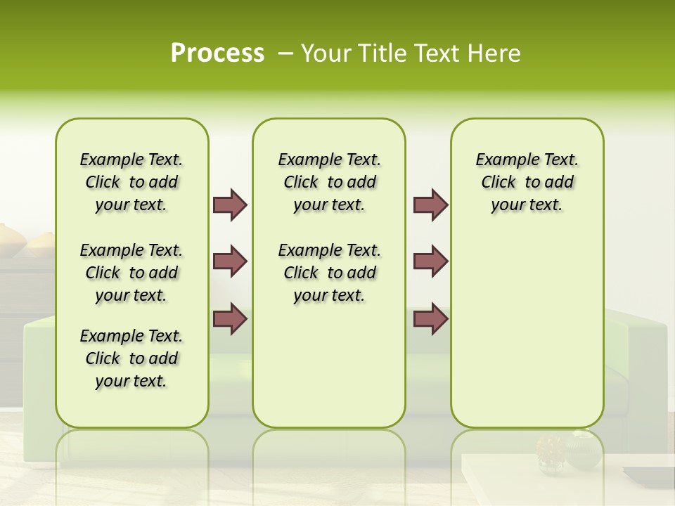 Colorful Design Interior PowerPoint Template