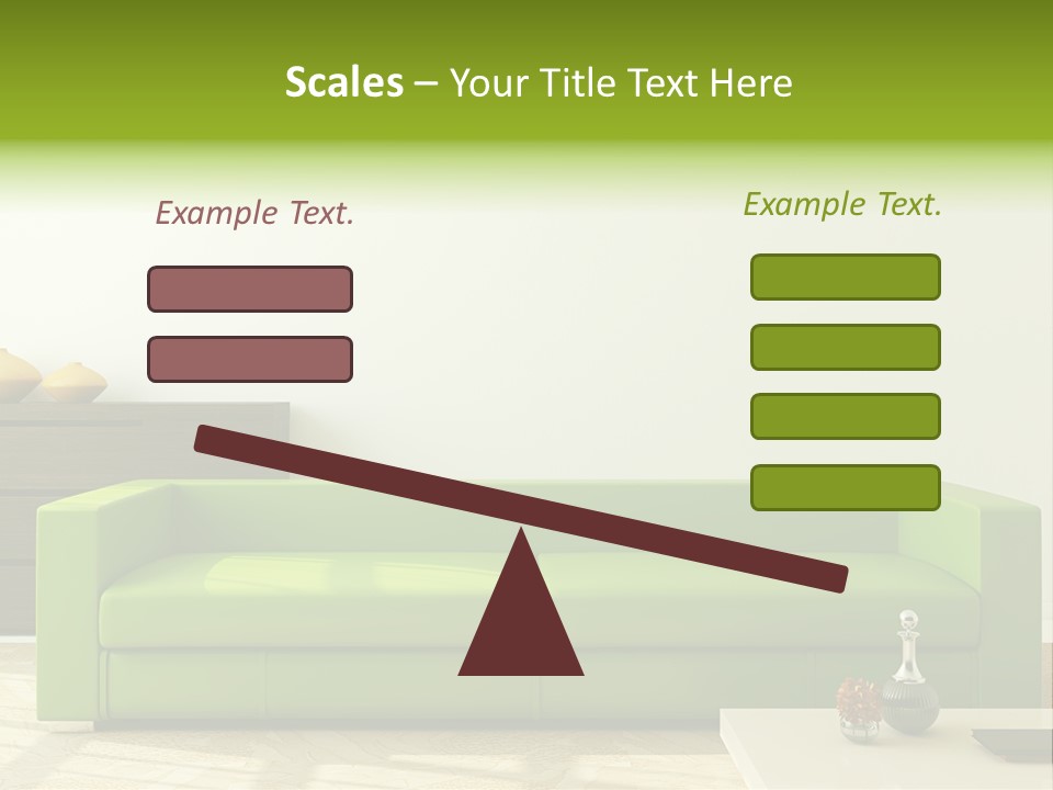 Colorful Design Interior PowerPoint Template