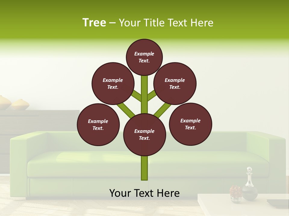 Colorful Design Interior PowerPoint Template