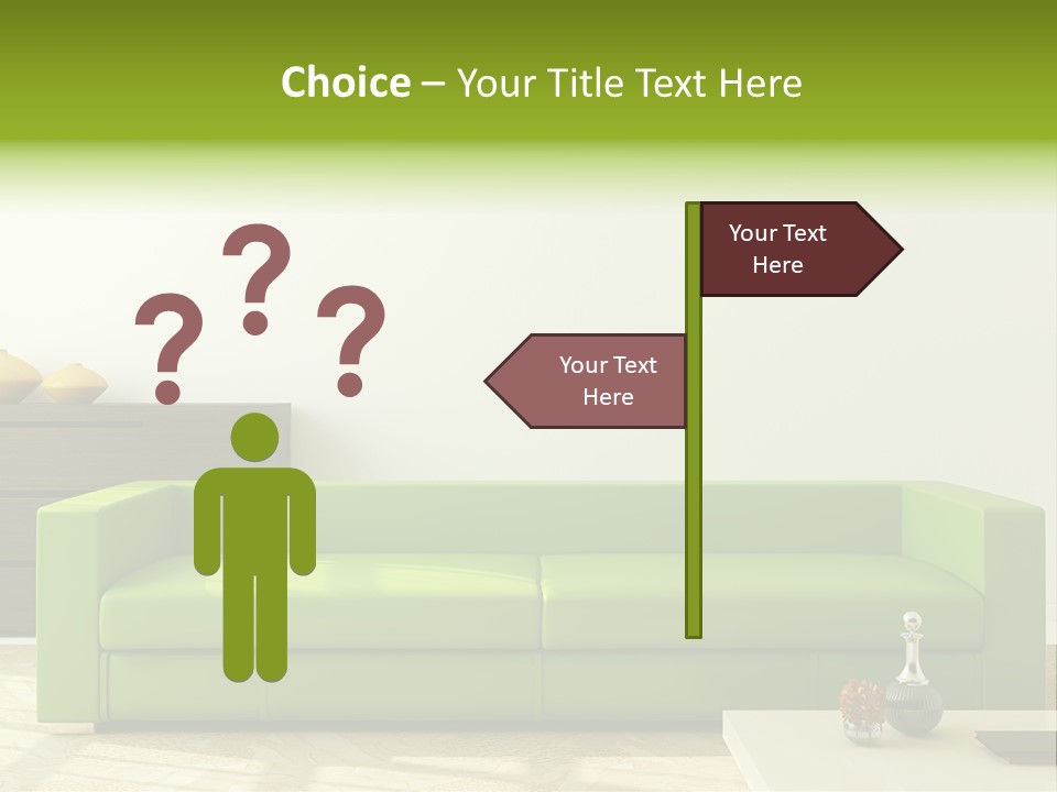 Colorful Design Interior PowerPoint Template
