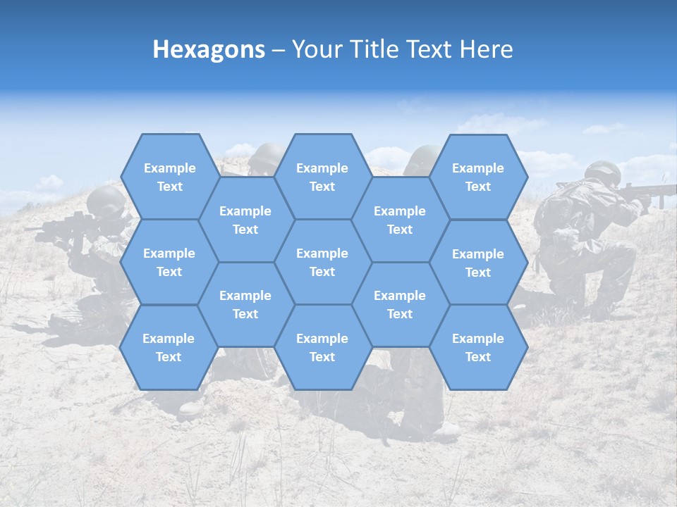 Rifle Infantry Military PowerPoint Template
