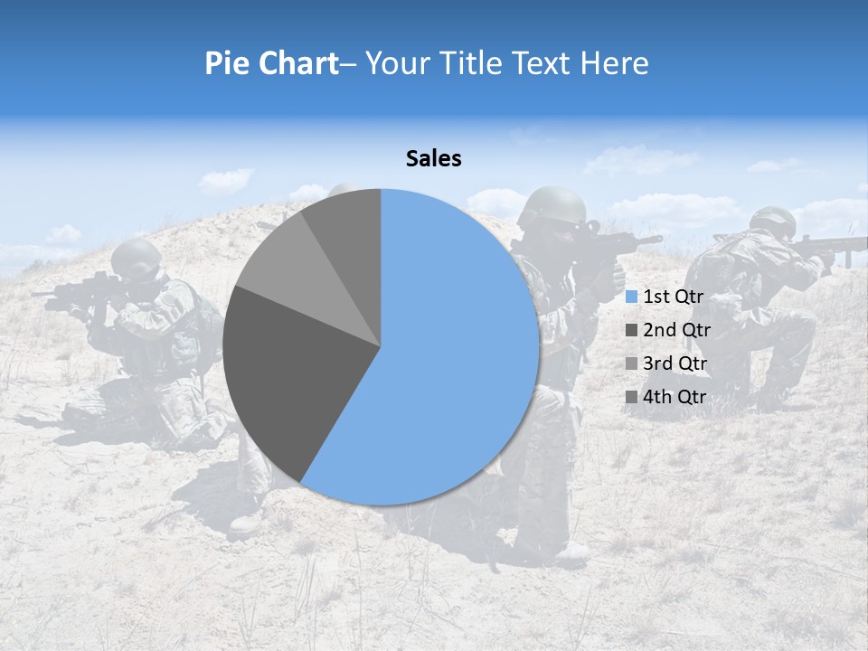 Rifle Infantry Military PowerPoint Template