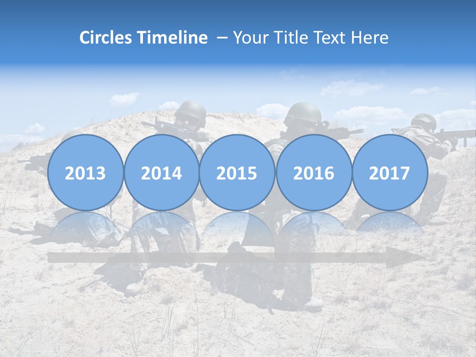 Rifle Infantry Military PowerPoint Template