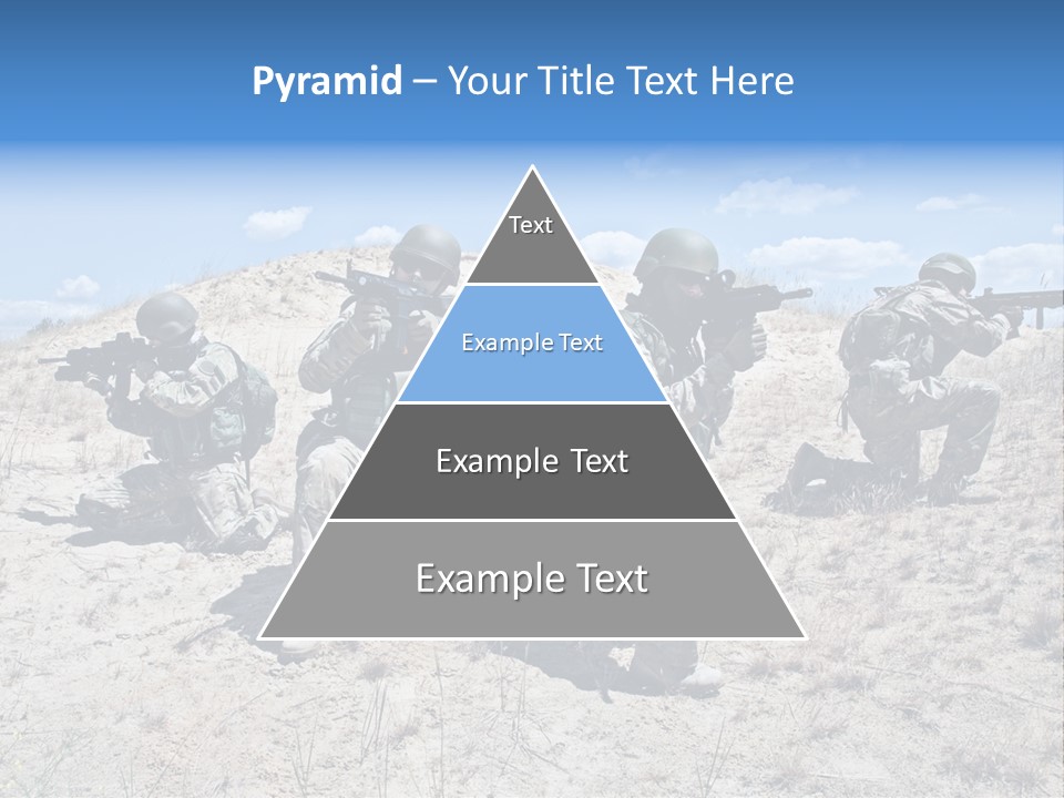 Rifle Infantry Military PowerPoint Template