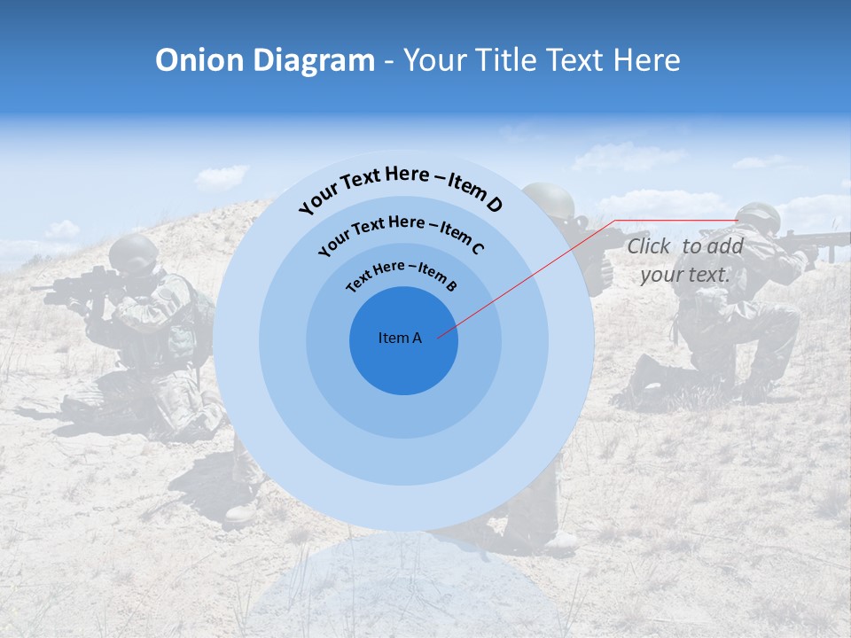 Rifle Infantry Military PowerPoint Template
