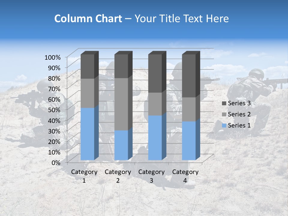 Rifle Infantry Military PowerPoint Template