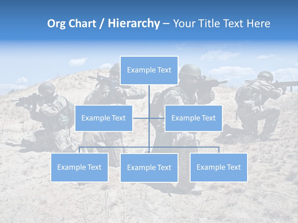 Rifle Infantry Military PowerPoint Template