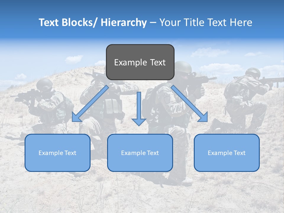 Rifle Infantry Military PowerPoint Template