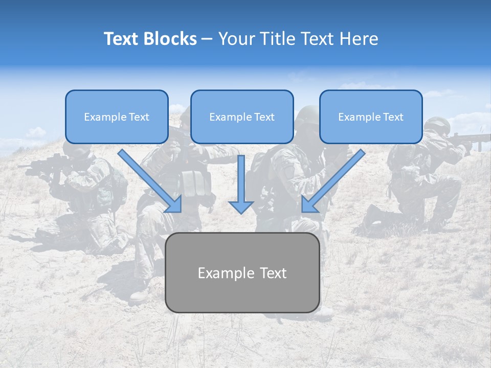 Rifle Infantry Military PowerPoint Template