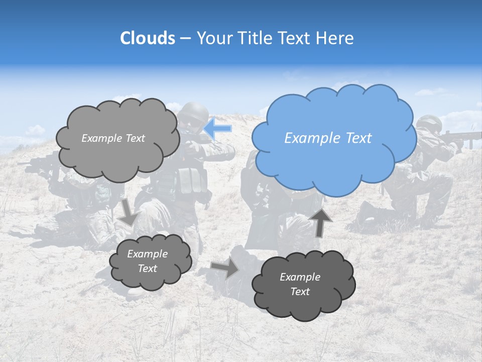 Rifle Infantry Military PowerPoint Template