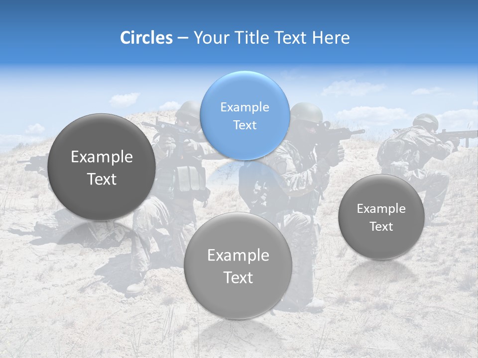 Rifle Infantry Military PowerPoint Template