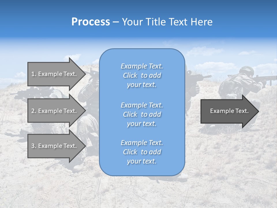 Rifle Infantry Military PowerPoint Template