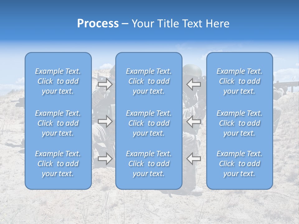 Rifle Infantry Military PowerPoint Template